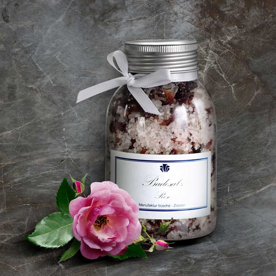 ticoché Blossom Bath Salt Rose