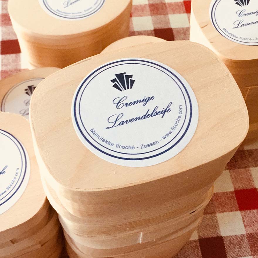 ticoché Seife verpackt